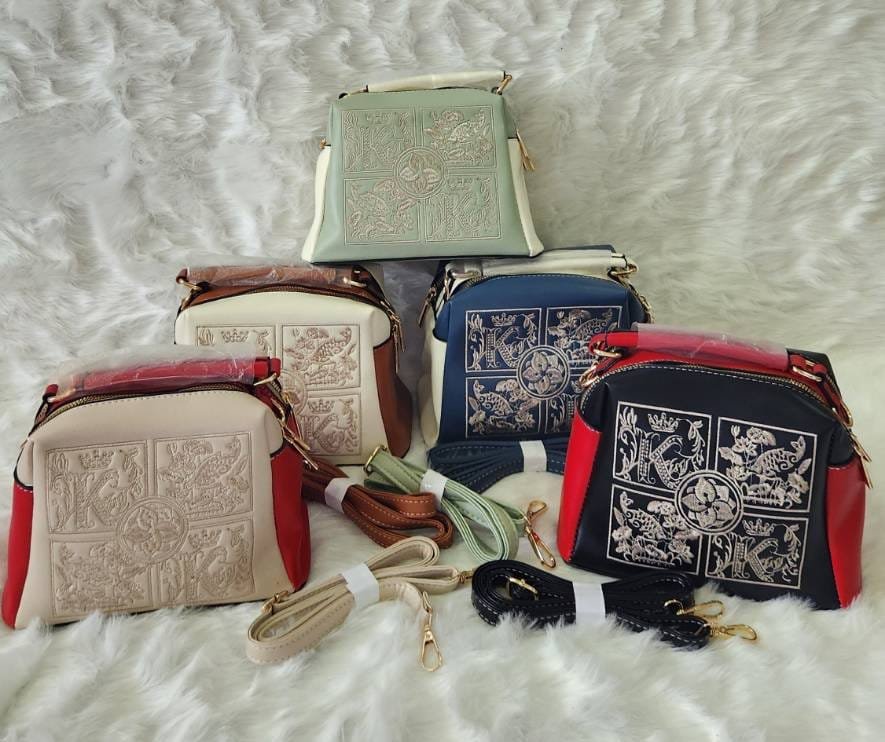 Embroidery Satchel