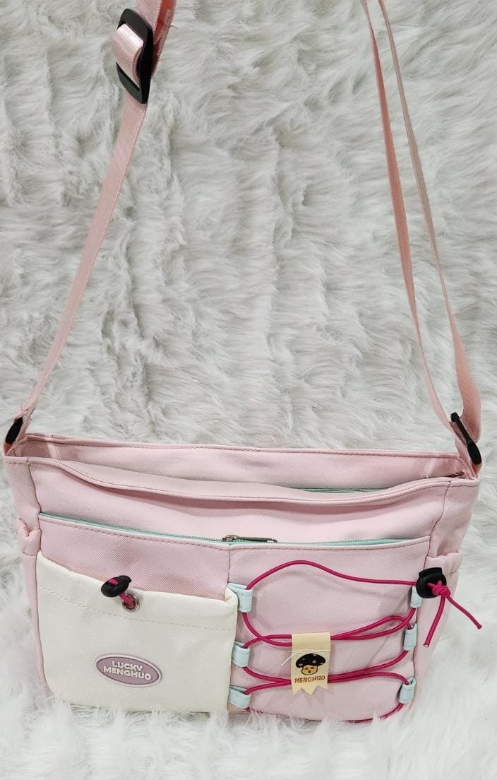 Color Block Sling Bags - Image 4