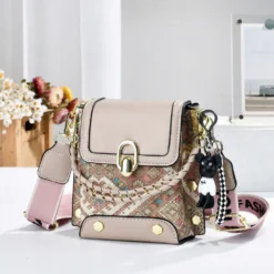 Multi-color Twist Lock Sling Bags