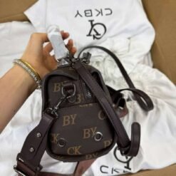 Monogram Pattern Satchel Bag - Image 3