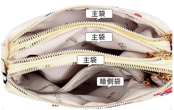 Floral Sling Bags (Tripple Compartment) - Image 4